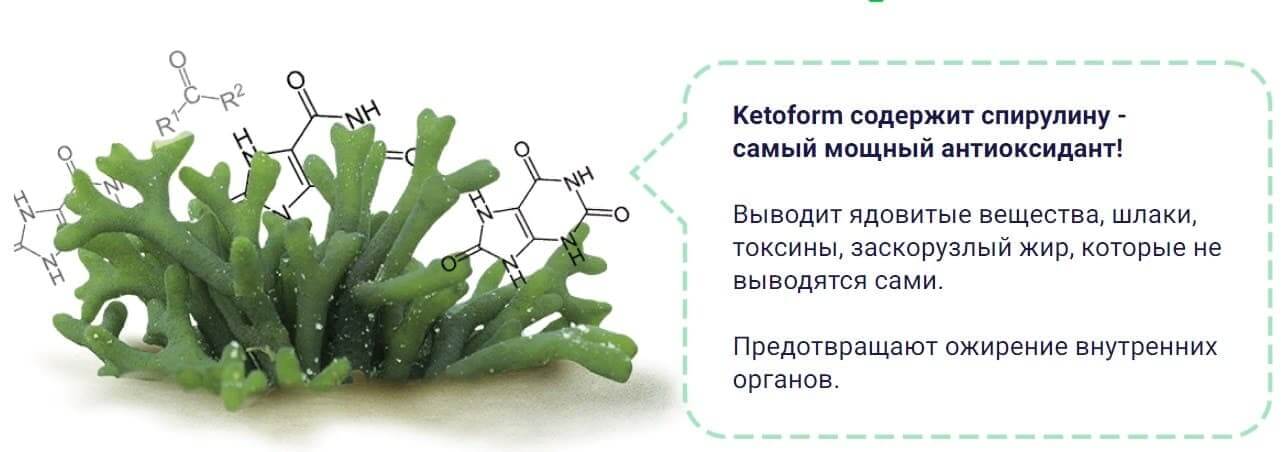 содержание кетоформ