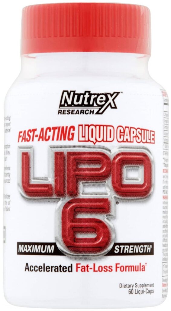 средство для похудения Nutrex термогеник Lipo-6