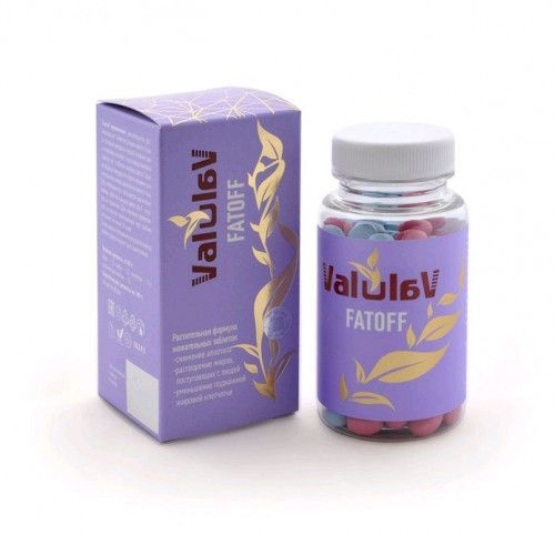 Valulav FatOff для контроля массы тела Сашера-Мед 120 таблеток