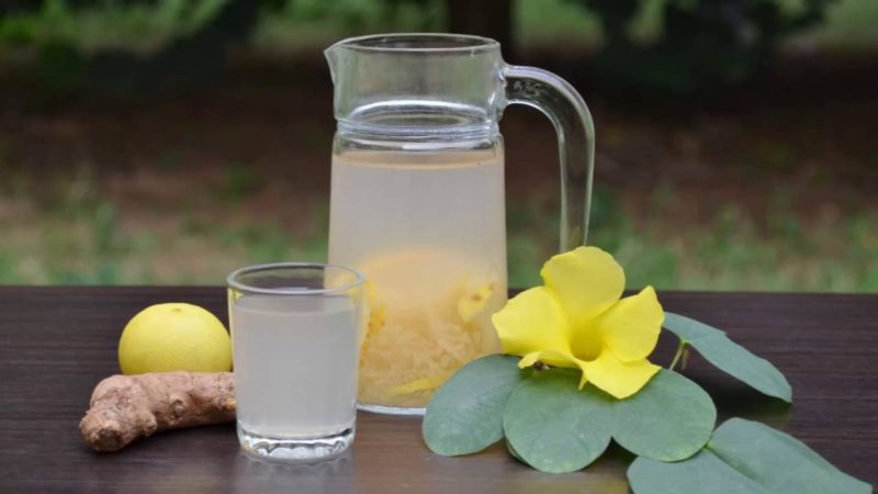 Имбирный лимонад для похудения