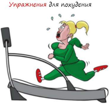 Упражнения для похудения